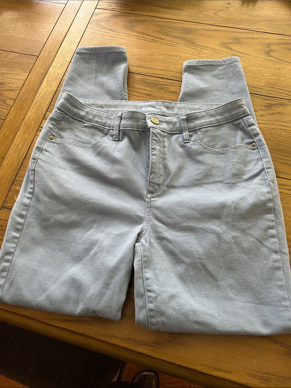 Talbots Soft Light Blue Stretch Jegging jeans size 8